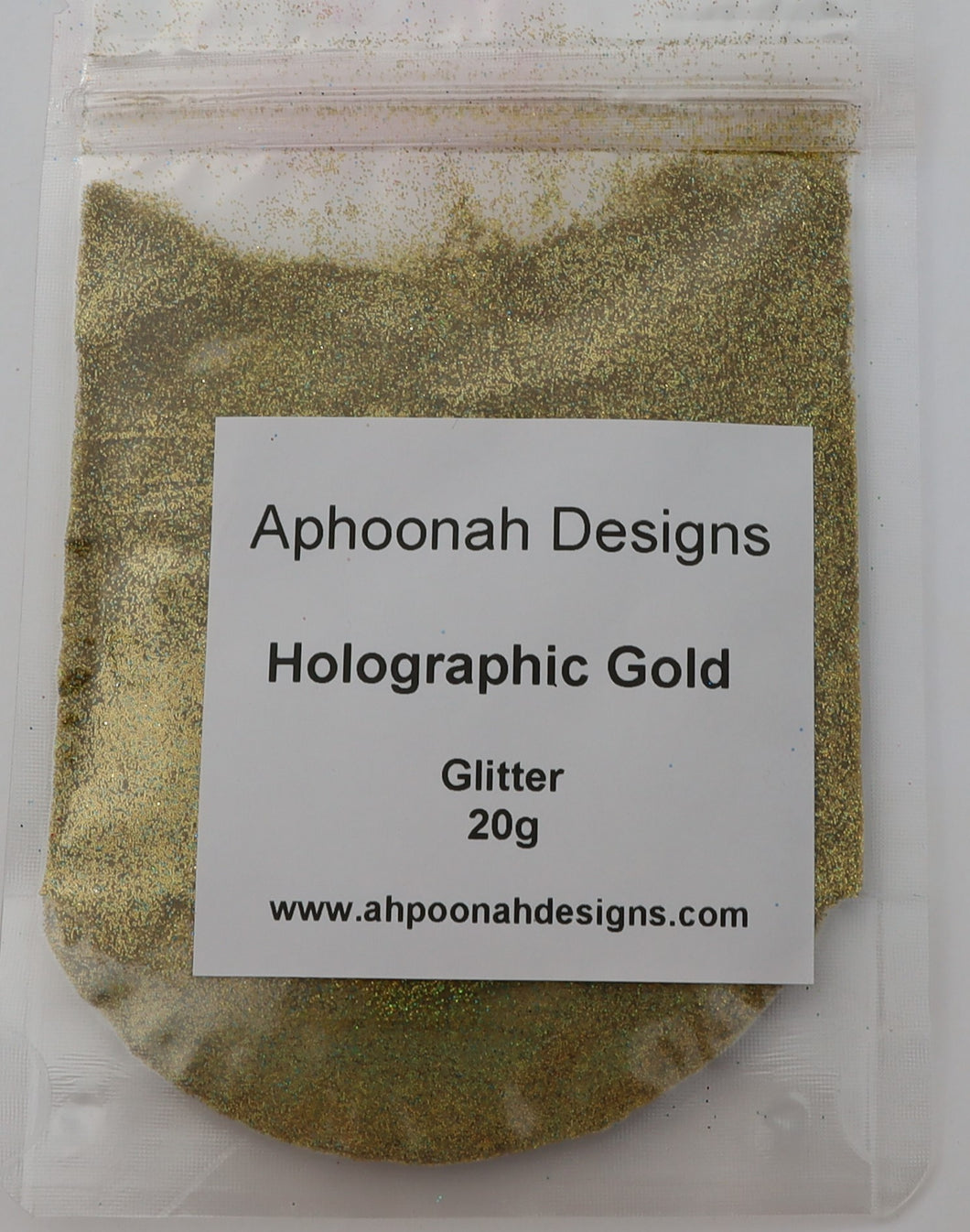 Holographic Gold Ultra-Fine Holographic Glitter Laser
