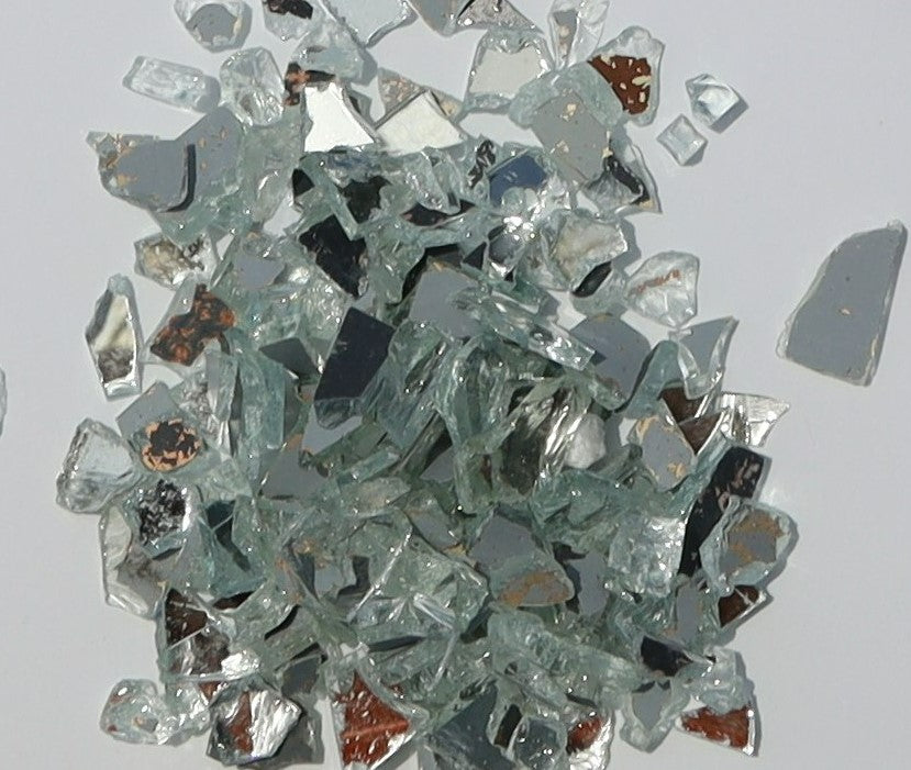Mirror Crushed Glass
